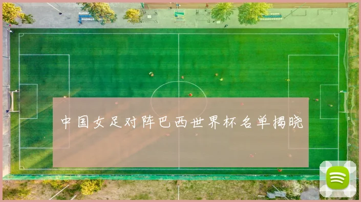 中国女足对阵巴西世界杯名单揭晓